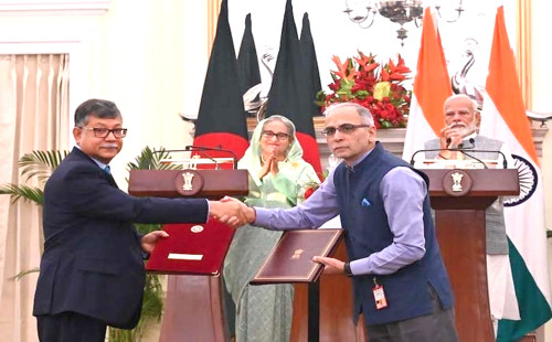 ঢাকা-দিল্লি সম্পর্ক আরও গভীর করতে ৭টি নতুন সমঝোতা স্মারক স্বাক্ষর