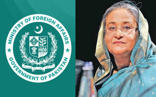 শেখ হাসিনার পতনে জড়িত থাকার বিষয়ে মুখ খুলল পাকিস্তান
