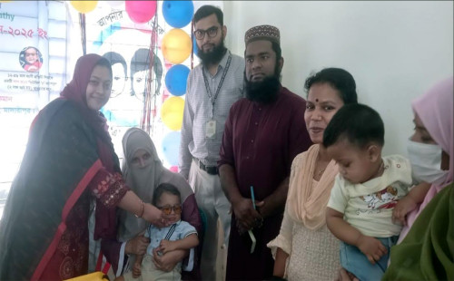 শিবচরে জাতীয় ভিটামিন 'এ' প্লাস ক্যাম্পেইন উদ্বোধন