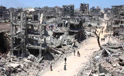 দখলদার ইসরায়েলের আক্রমণে ৪৮ ঘণ্টায় ৯৭০ ফিলিস্তিনির মৃত্যু