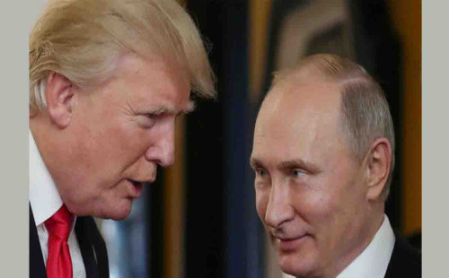 পুতিনকে ‘পাগল’ বললেন ডোনাল্ড ট্রাম্প