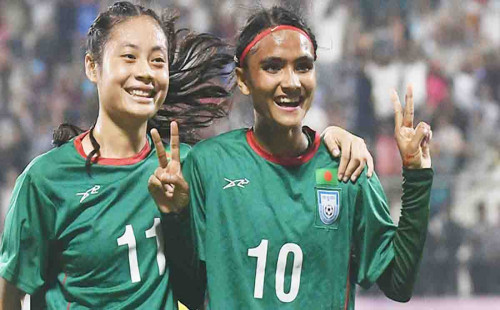 নেপালকে হারিয়ে অপরাজিত শিরোপা জিতলো বাংলাদেশ