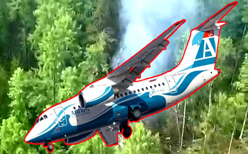 রাশিয়ার পূর্বাঞ্চলে ভয়াবহ বিমান দুর্ঘটনা: ৪৯ আরোহীর সকলের মৃত্যুর আশঙ্কা