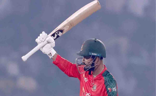 লিটনের অর্ধশতকে দাপুটে জয়, সিরিজে এগিয়ে বাংলাদেশ