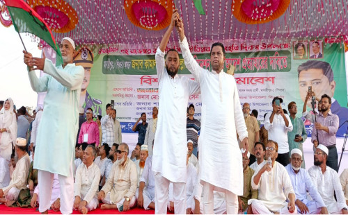 শিবচরে বিএনপি'র বিপ্লব ও সংহতি দিবস উপলক্ষে বিশাল জনসভা