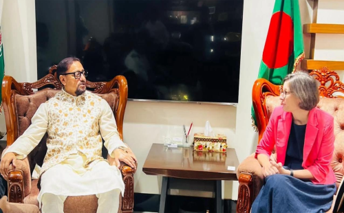 চট্টগ্রামের উন্নয়নে জার্মানির সহায়তা  চাইলেন মেয়র ডা. শাহাদাত