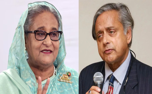 শেখ হাসিনার মৃত্যুদণ্ড রায় নিয়ে 'গভীর উদ্বেগ' প্রকাশ করলেন শশী থারুর