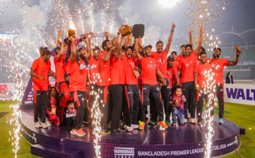 বিপিএলে চ্যাম্পিয়ন রাজশাহী ওয়ারিয়র্স